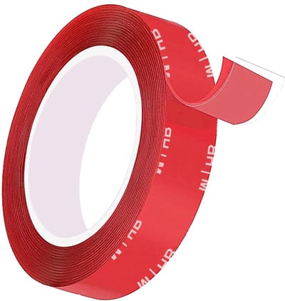 Sterke Dubbelzijdige Tape 2.5cm x 5m - Transparante, Waterdichte en Hittebestendige Hechtband voor Meubelmontage, Kantoor en Auto