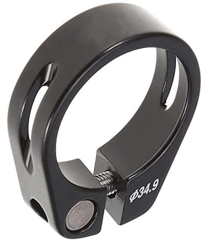 Aluminium Fiets Zadelpenklem 34.9mm - 5 Kleuren Beschikbaar voor 30.4/30.8/31.6mm Zadelpennen