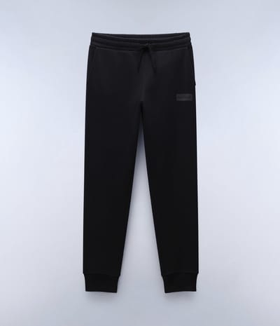 Napapijri Damen Fleecehose M-Box Logo NP0A4HZ6 Black-M