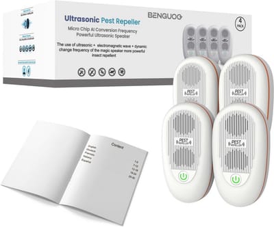 Ultrasone Muizenverjager - Effectieve Ongediertebestrijding voor Thuis en Kantoor zonder Giftige Chemicaliën