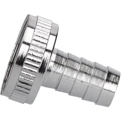 Sanivesk Slangkoppeling + Wartelmoer 1/2"x3/4"f Chroom 4pp