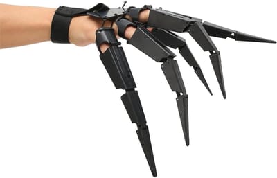 Dailygoods- Gelede Vingers Draagbaar - Gruwelijke Vingeruitbreiding - Halloween Cosplay Accessoires - Enge Klauw Props - Feestartikelen - Halloween Decoratie