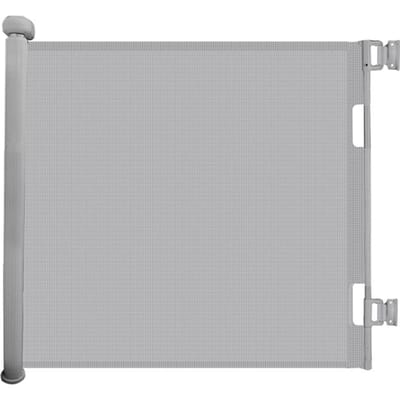 Barrière de Sécurité Rétractable pour Bébé Barrières de Sécurité pour Enfants Barrières Rétractables pour Animaux de Compagnie pour Escaliers Portes Couloirs gray