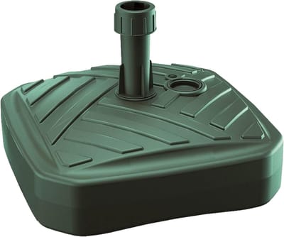 ZMR® Parasolvoet Vulbaar - Parasolvoet - Parasolvoet op Wielen - Groen - ‎50cm x 50cm x 28cm