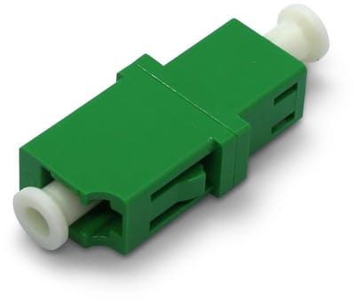 Glasvezel Adapter - LC naar LC - Netwerk Verbinding - Hoge Snelheid - Simplex - Groen