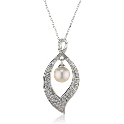 Orphelia Dames 925 Sterling Zilveren Ketting met Hangertje - Zilver ZH-4795
