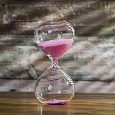 5/10/15/30/60 Minuten Zandloper Zandloper Tijdmanagementtool Creatieve Glazen Zandloper Ornamenten Bureau Thuis Decoratief Speelgoed 60mins