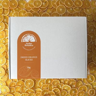 Gedroogde sinaasappelschijfjes 1kg – premium cocktail garnish – voordeelverpakking