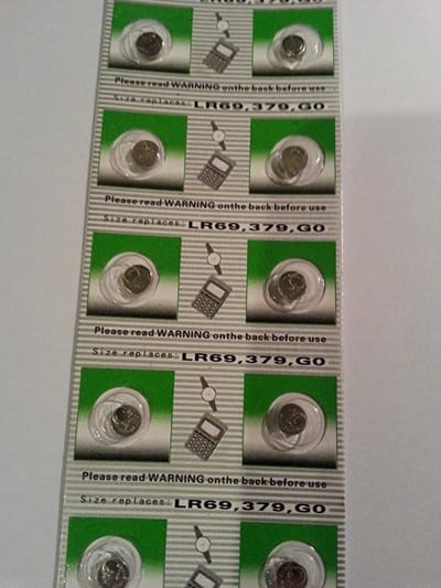 AG0 Horloge Batterijen Strip 10 Stuks | SR521SW | Voordeelbatterijen