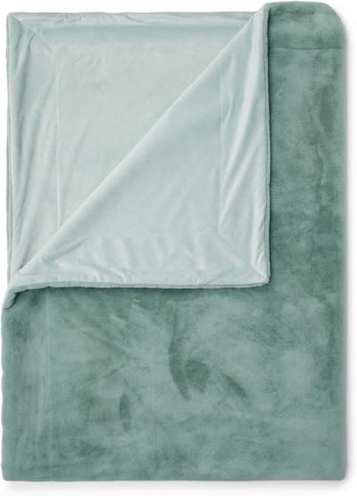 Zachte Plaid Surf Groen 150x200 cm Polyester Fleece Dekentje