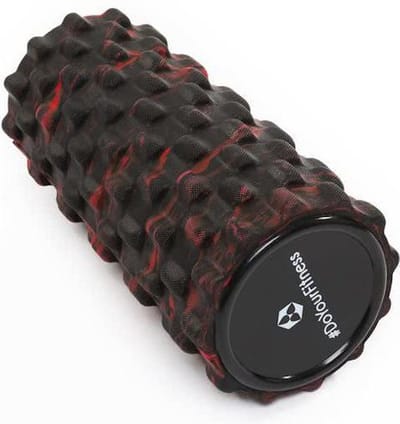 #DoYourFitness - Fascia rol - »Ishana« - foam roller voor  zelfmassage - Afmetingen: L34cm x D14cm - zwart