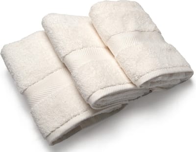 Casilin Royal Touch - Hotel Kwaliteit - Pakket van 3 Handdoeken - 50 cm x 100 cm - Ivoor