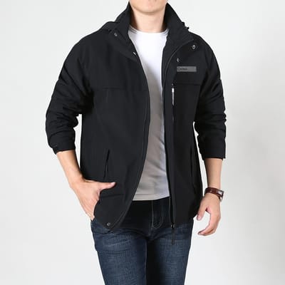 Nieuwe Charge Fleece Jas Heren Medium en Lang Buitenlos Casual 4XL black