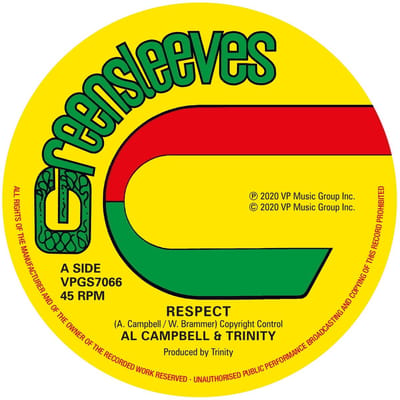 Al Campbell & Trinity - Respect/Vampire 12 (12" Single)