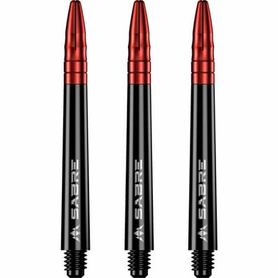 Mission Sabre Black Base Red - Dart Shafts