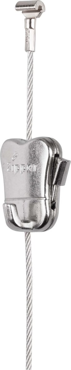 STAS Ophangsysteem Cobra + Staalkabel - Ophangsystemen Schilderijen / Fotolijsten / Poster - Ophanghaak - Zonder Boren - 250 cm + Zipper (1 stuk)