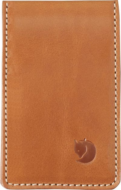 Fjallraven Ovik Card Holder Portemonnee - Leather Cognac