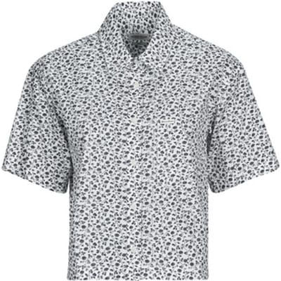Guess  Overhemd SS CAMP COLLAR BOXY SHIRT