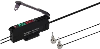 Optische Sensor Hoekstuk - Lichtgeleider Versterker - Signaal Meten - Rechthoekige Anti-reflectie - M3 M4 M6 - Zwart