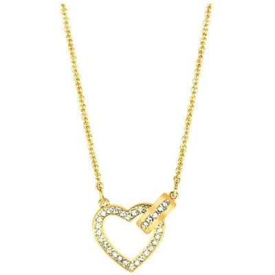 Swarovski Lovely Romantic Hart Ketting Damesketting Goud 5405576 Box (Random Color) beige