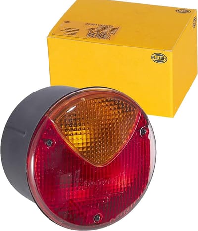 Achterlicht Verlichting - Remlicht Knipperlicht - Verkeersveiligheid Verbeteren - 3 Lichtfuncties - 123mm x 83mm - Rood Geel