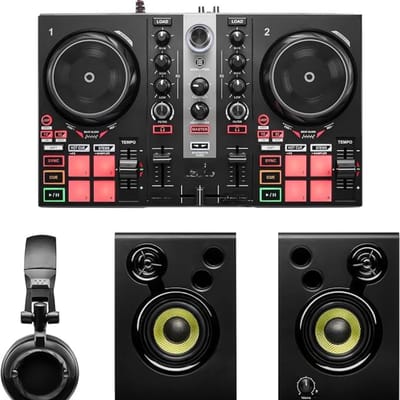 MMP® DJ Set Kinderen - DJ Set - Zwart - 53cm x 29cm x 28cm