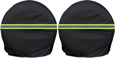Bandenhoezen Waterdicht - Bandenbeschermers Caravan - Banden Beschermen - Scheurvast Oxford Materiaal - 24-32 inch - Meerkleurig