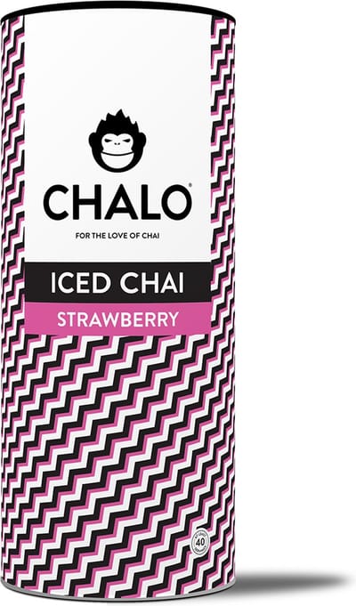 CHALO Strawberry Iced Chai - Vegan Aardbei Iced Tea - 1KG