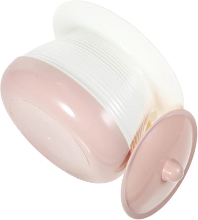 Draagbaar Potje - Urinoir Container - Thuis Gebruik - Met Deksel - 20.8 x 20.8 x 15.5 cm - Roze