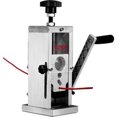 VEVOR Kabelstripmachine 1,5-40mm Kabelstripmachine Handmatige of Booraangedreven Kabelstripmachine 130x130x300mm Ideaal voor Het strippen van Gecoate Monofilament Meeraderige Kabels