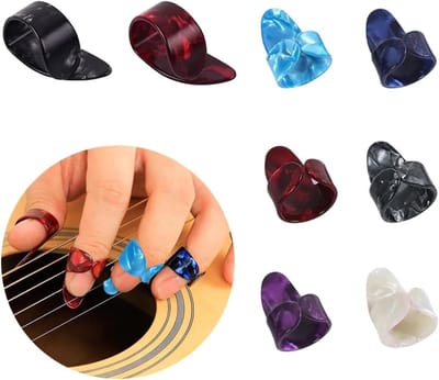 8 Stuks Multikleur Celluloid Gitaarpicks voor Akoestische, Elektrische, Banjo, Ukulele en Basgitaar