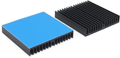 60x60mm Koellichaam Kit met Thermisch Geleidende Plakband - Set van 2 Aluminium Koellichamen voor Efficiënte Warmteafvoer