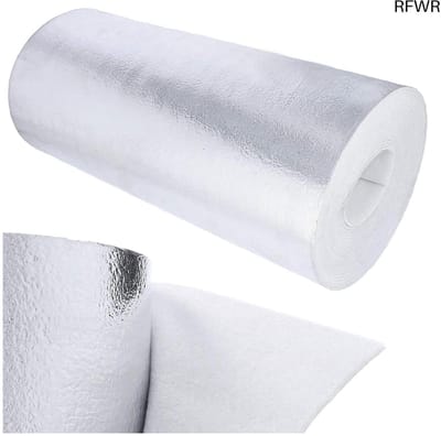 RFWR® Radiatorreflectiefolie - 10m x 0,48m x 3mm, Wandisolatie en Isolatiefolie voor Verwarming