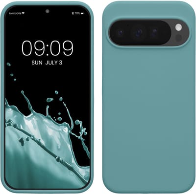 kwmobile telefoonhoesje geschikt voor Google Pixel 10 Pro XL - Hoesje met siliconen coating - Smartphone case in antieksteen