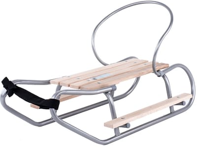 Kimet Sanki z oparciem i podnóżkami Multicolor