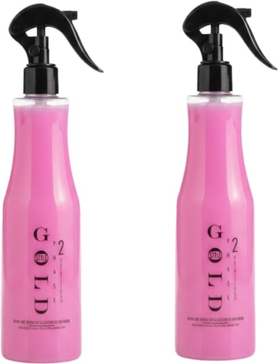 Professionele Blow-Dry Spray 2-Fasen – Versnelt Föhnen & Borstelen | Alcoholvrij, Voedend & Cold Effect | Sneldrogende Haarverzorging 2x