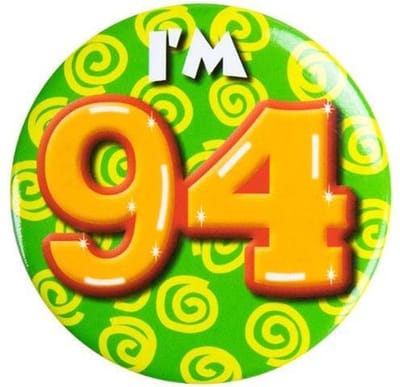 Paperdreams - Button - klein - i'm 94