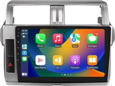 Autoradio met bluetooth - Carplay - Voor Toyota Land Cruiser Prado 150 (2013-2017) - Geschikt voor Apple en Android - Stereo - Navigatie - Navigatiesysteem auto - 2GB 32GB