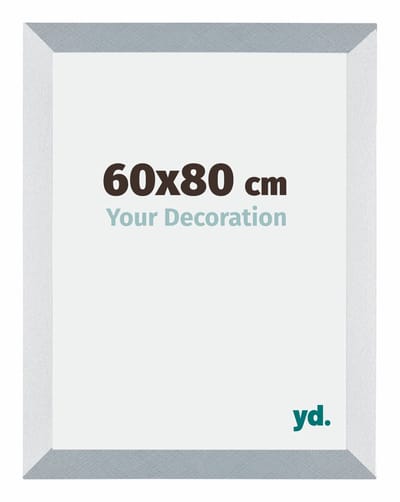 Your Decoration - Fotolijst 60x80 cm - MDF - Aluminium Geborsteld - Mura
