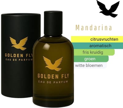 Golden Fly - Golden Fly - Mandarina - Eau de parfum - Unisex- 50ml - betaalbare luxe.