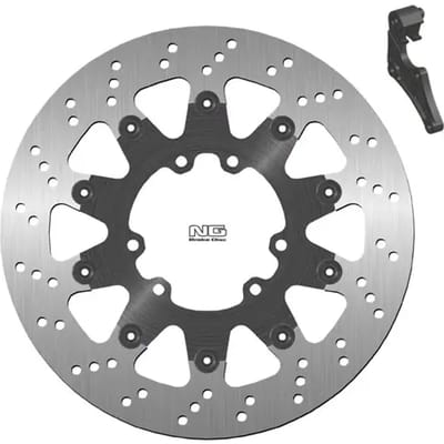 Vlotterende motorremschijfset en steuntje NG Brake Disc 724K29