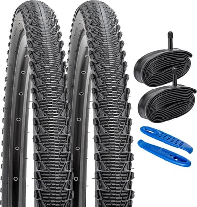 2x Opvouwbare Fietsbanden 26 inch met Binnenbanden AV