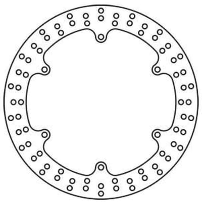 Remschijf TRW MST249, 1 Stuk