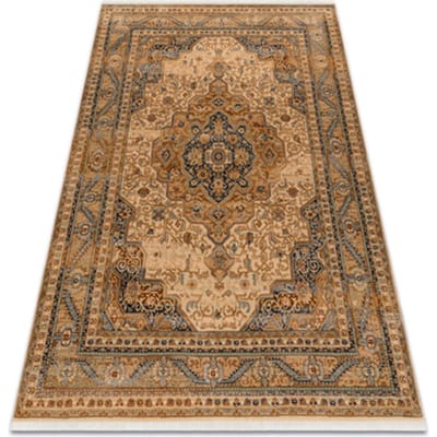 Kleden Rugsx Wollen tapijt KESHAN Ornament, frame oosters 8995/ 200x290 cm