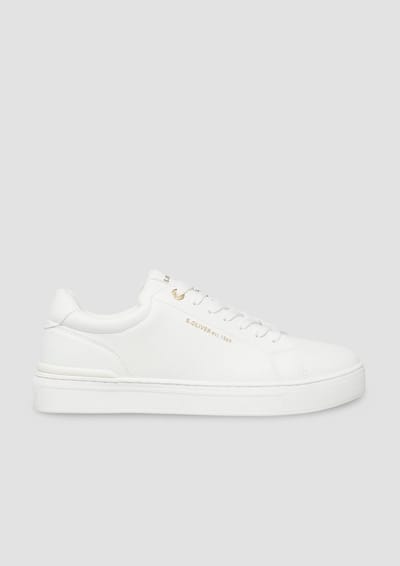 Lederen uitstraling casual sneakers s.Oliver