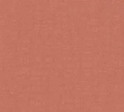 Uni kleuren behang Profhome 387458-GU vliesbehang hardvinyl warmdruk in reliëf licht gestructureerd in used-look mat oranje zalmrood roodoranje 5,33 m2