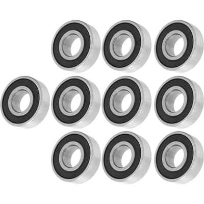 10 stuks 6202RS Zwart Lagerstaal Groefkogellager 15 mm
