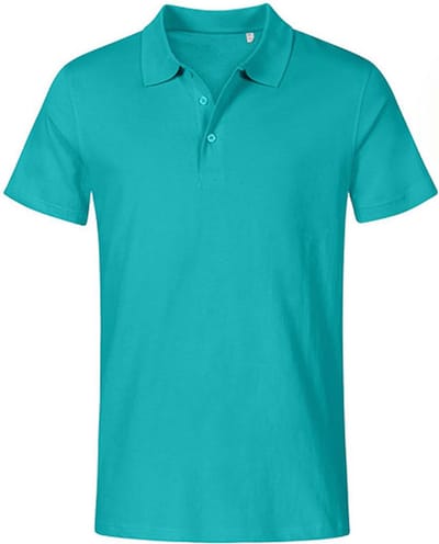 Herenpolo 'Jersey' met korte mouwen Jade - XXL