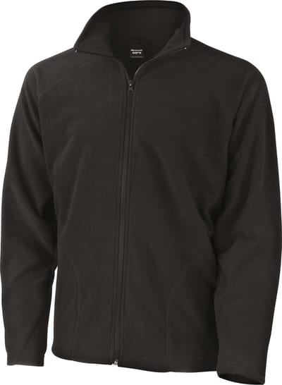Result Micro Fleece Jacket RT114X - Black - XL