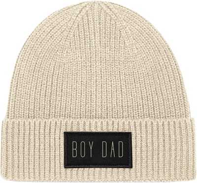 Heren muts-voor de allerliefste vader-one size-boy dad-Beige